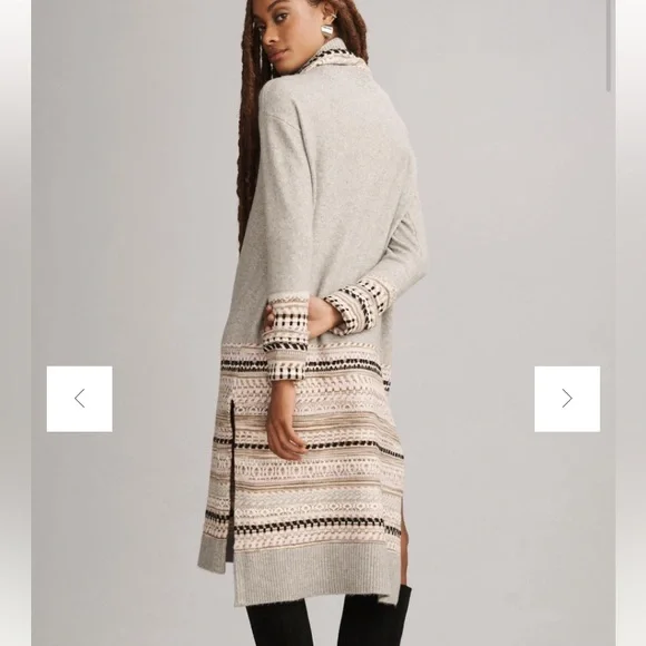 Anthropologie Daily Practice Anthropologie Turtleneck Sweater Dress Medium C92 - Picture 15 of 16